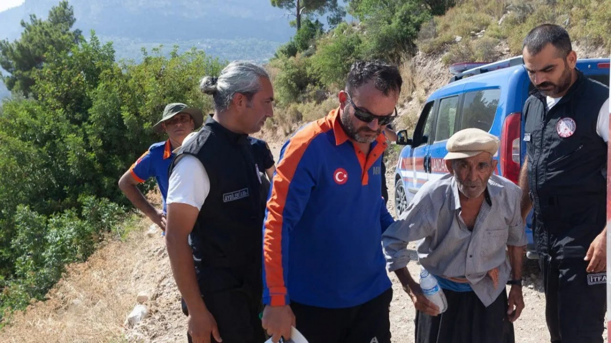 Mersin’de kayıp yaşlı adam 30 saat sonra bulundu
