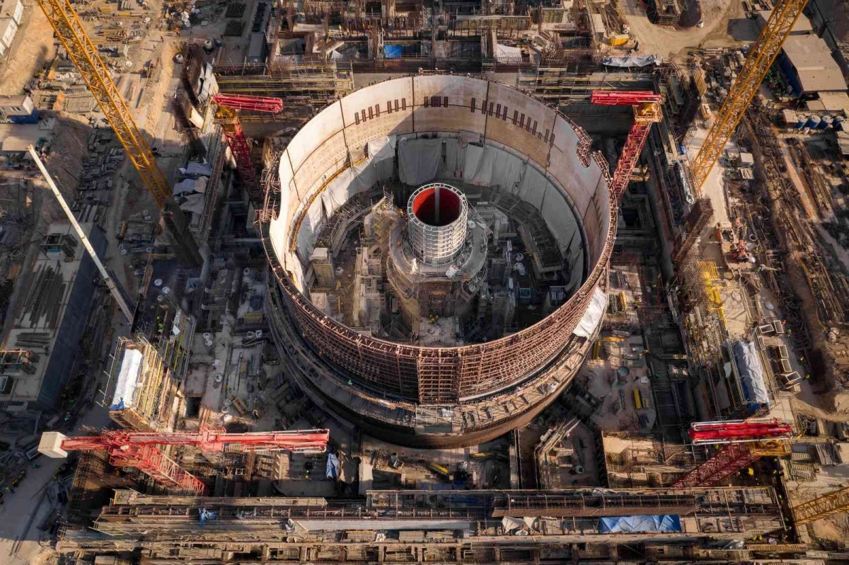 Akkuyu NGS’nin 2. Ünitesinde reaktör şaftının kaplaması tamamlandı

