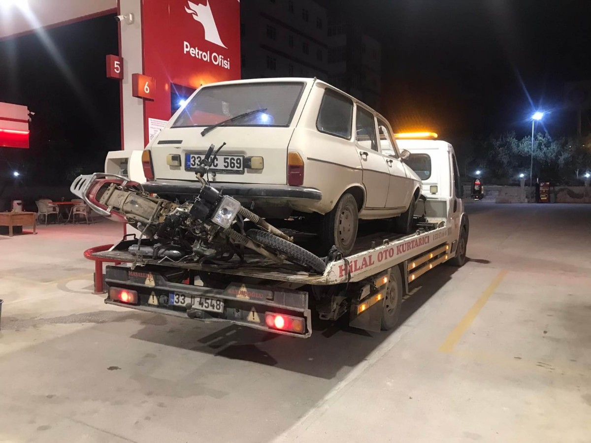 Mersin’de trafik kazası:3 yaralı
