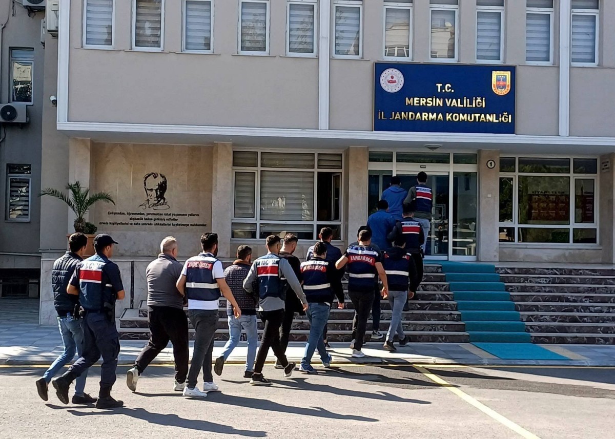 Mersin’de suç örgütüne operasyon: 18 gözaltı

