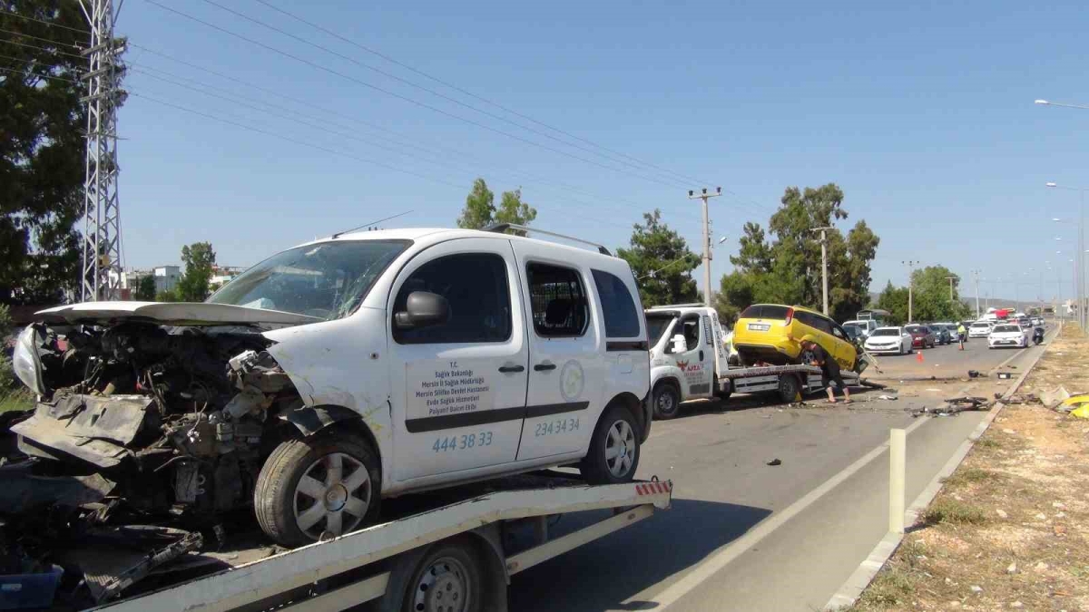 Silifke ’de trafik kazası: 5 yaralı

