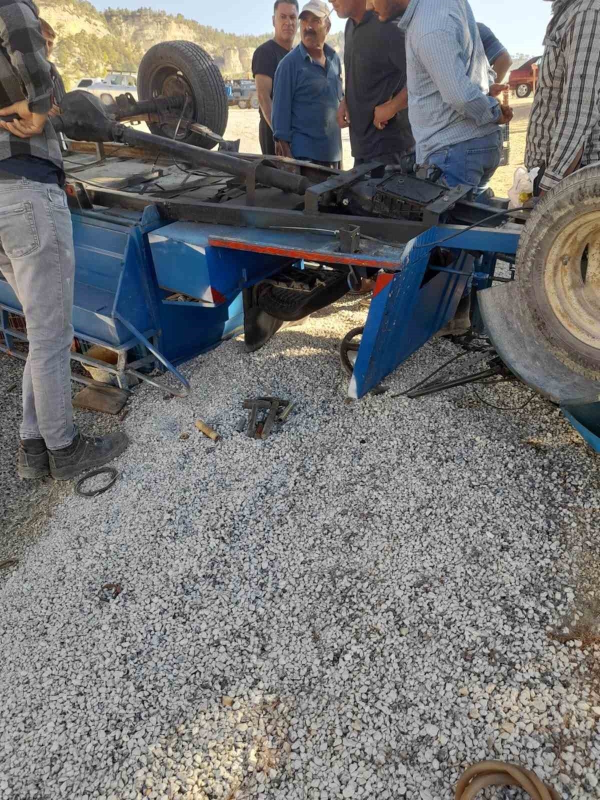 Mersin’de trafik kazası: 3 yaralı
