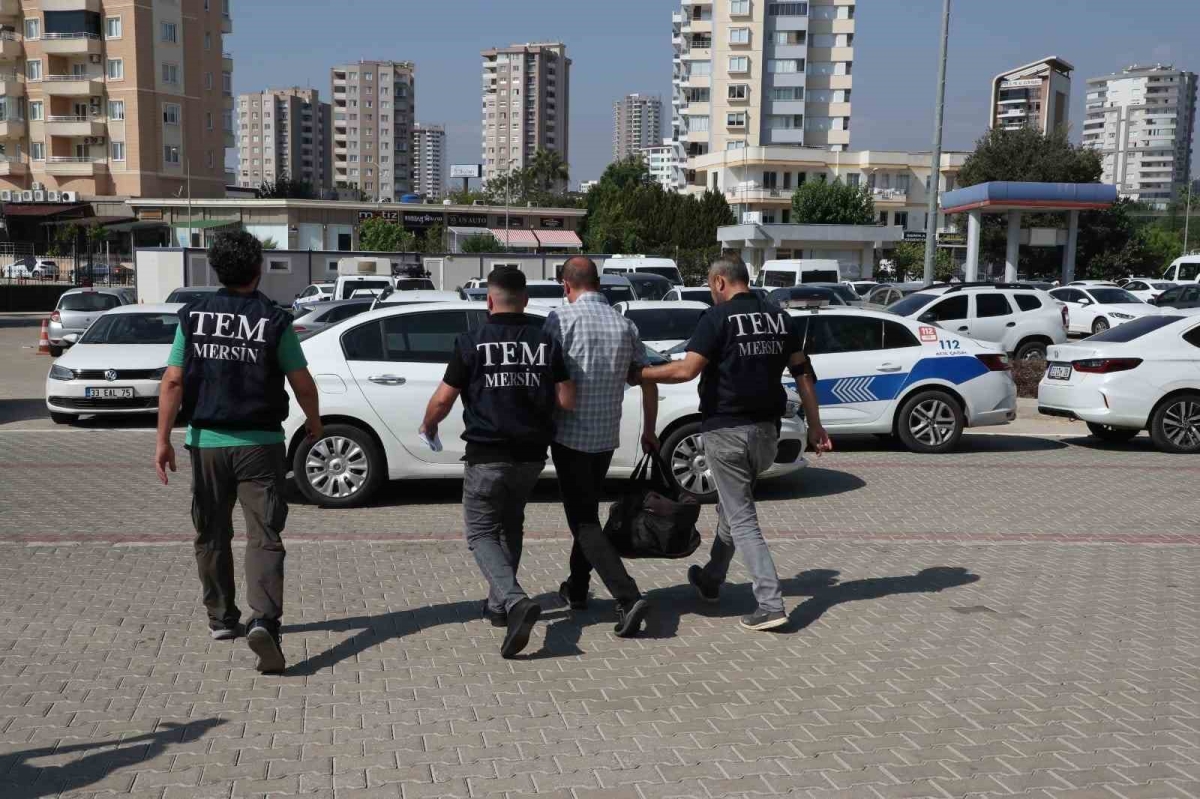 Mersin’de FETÖ’den hapis cezası bulunan eski emniyet amiri yakalanıp, tutuklandı
