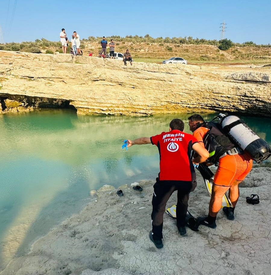 Tarsus’ta baraj gölüne giren genç boğuldu
