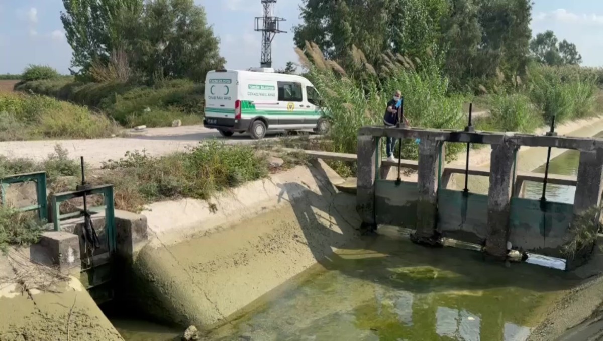 Sulama kanalında çürümüş ceset bulundu