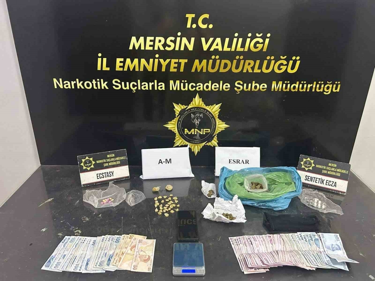 Mersin’de uyuşturucu operasyonu: 4 şüpheli tutuklandı