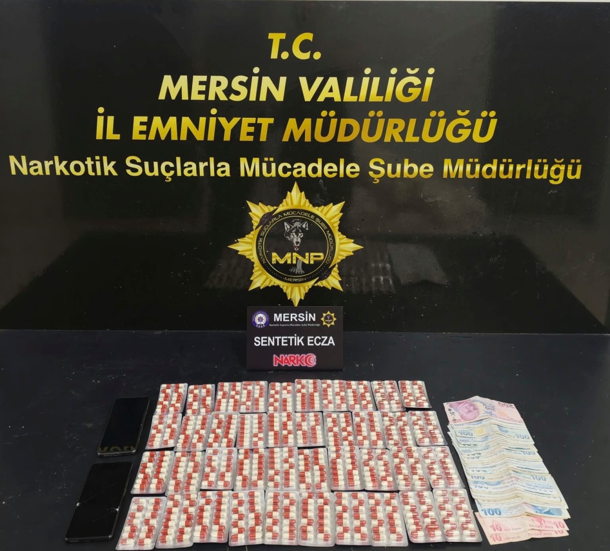 Mersin’de uyuşturucu operasyonu 
