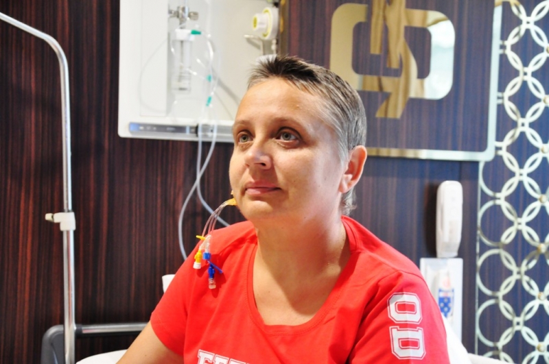  Ukraynalı Nadia Slychuk, Mersin’de sağlığına kavuştu 