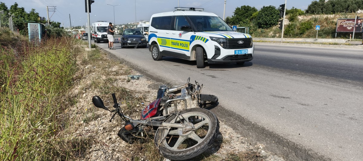 Mersin’de trafik kazası: 1 ölü, 1 yaralı
