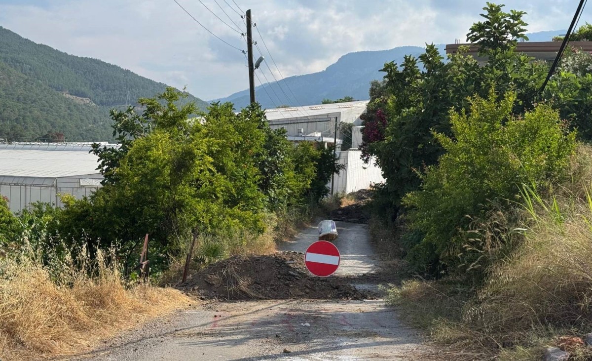Bozyazı’da yol krizi büyüyor: Alternatif güzergah da kapatıldı
