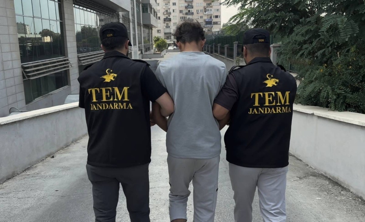 Mersin’de terör operasyonunda yakalanan şüpheli tutuklandı