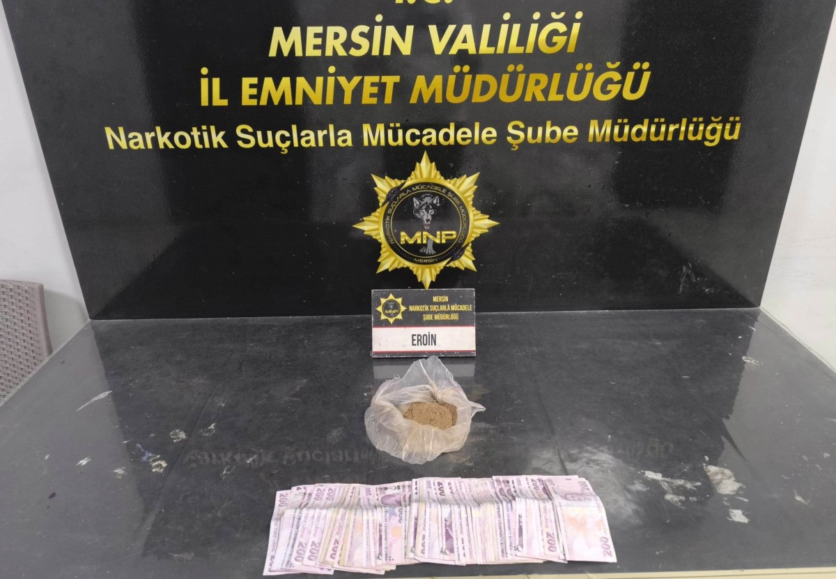 Mersin’de zula eve narkotik baskını