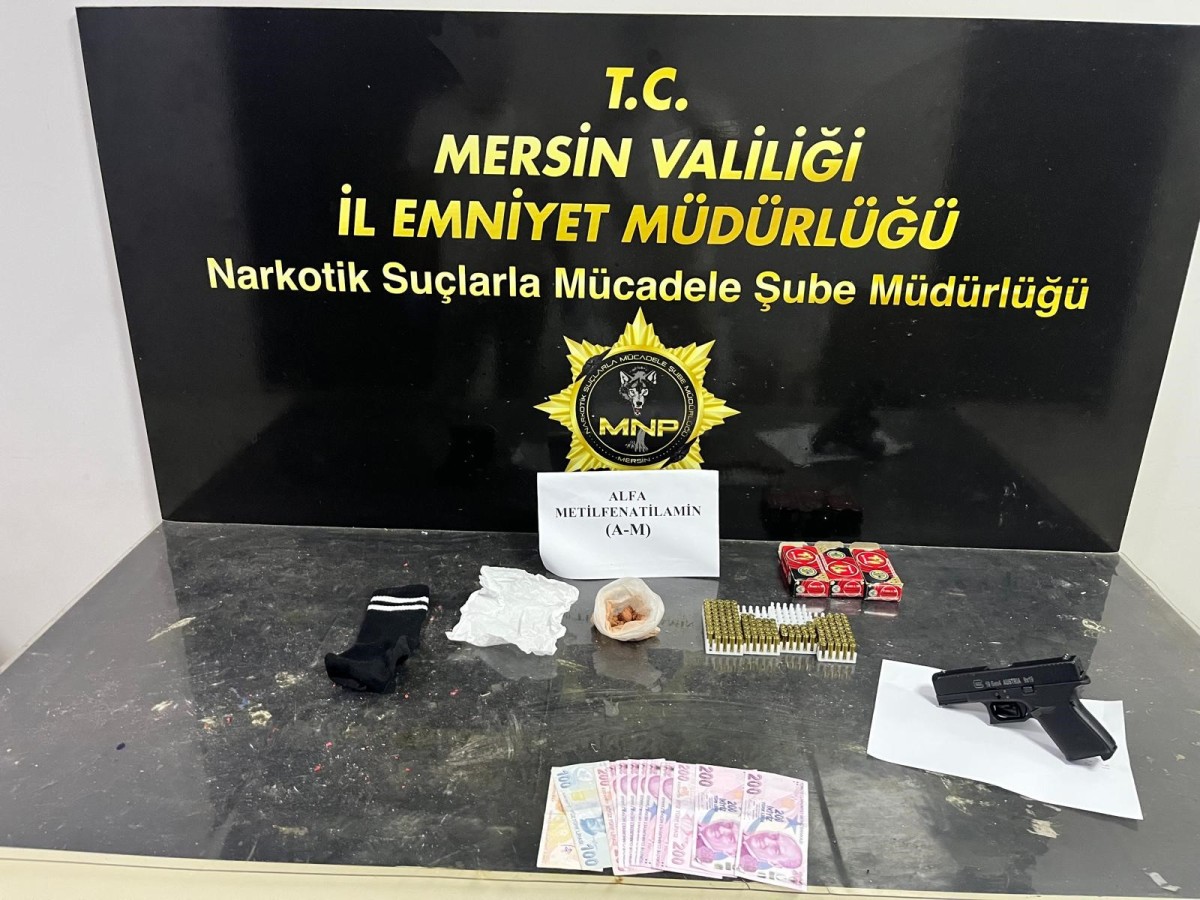 Mersin’de torbacılara yönelik operasyonda 4 şüpheli tutuklandı