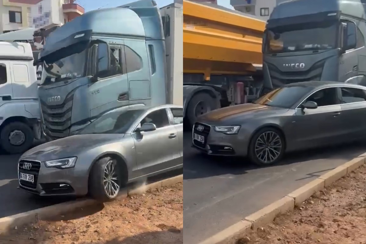 Erdemli'de  trafikteki korku dolu tartışmada otomobil sürücüsüne 180 bin TL  ceza 
