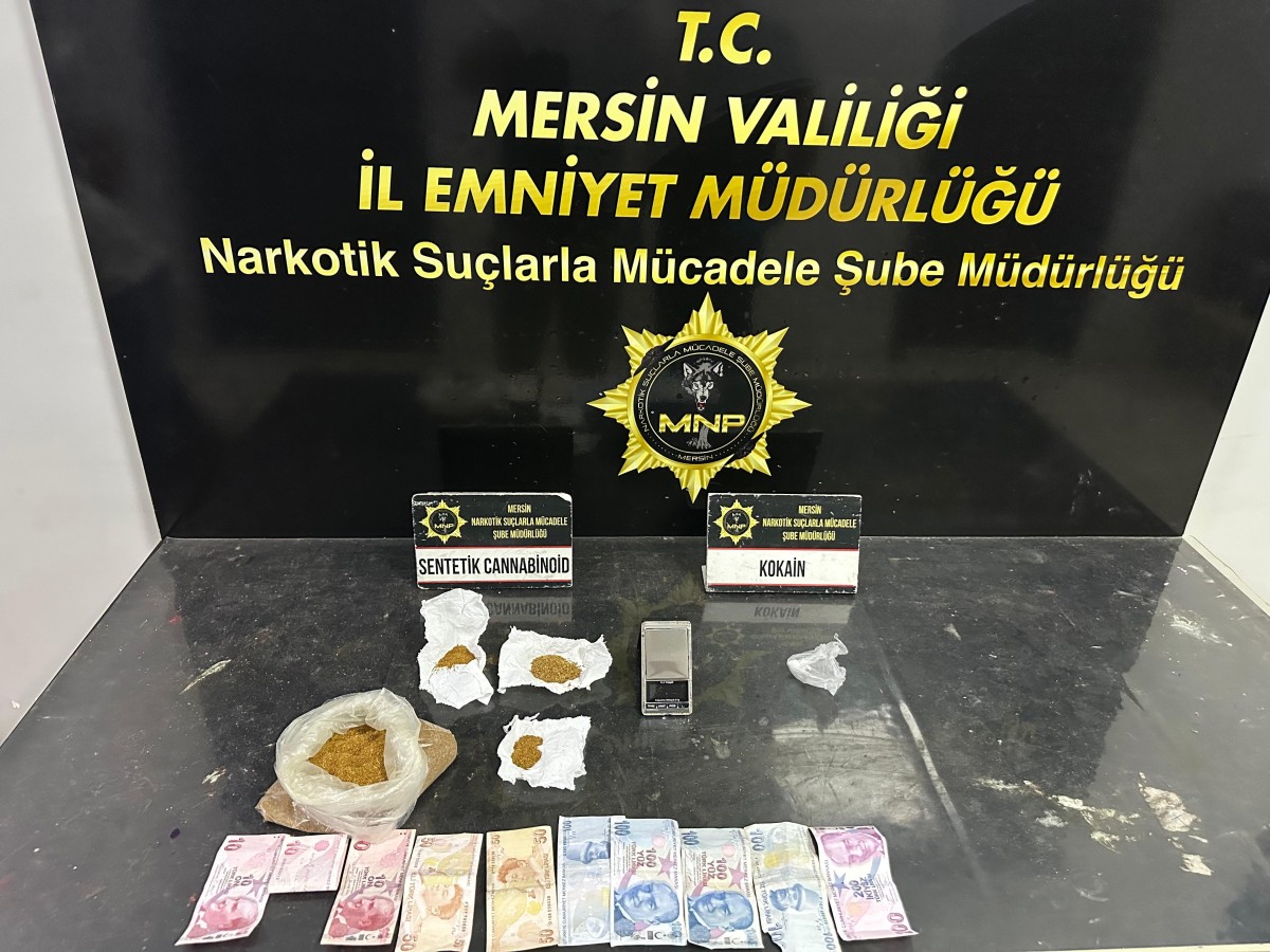 Mersin’de torbacılara yönelik operasyonda 3 şüpheli tutuklandı